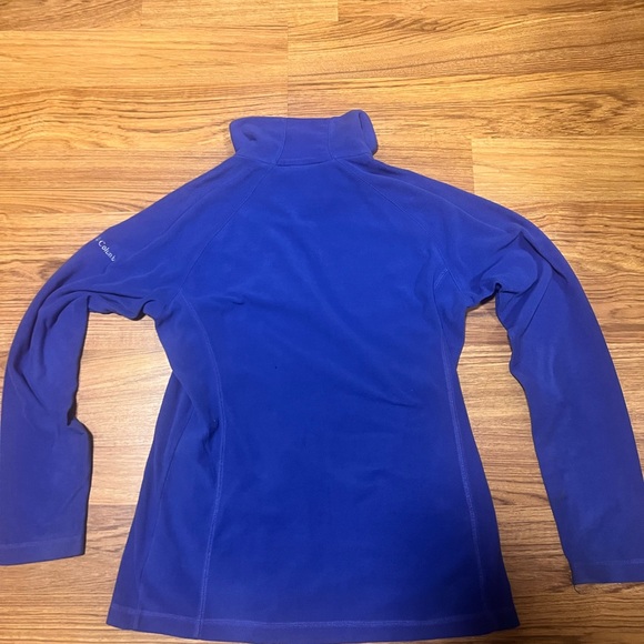 Y2K Blue Columbia Zip Up - Picture 4 of 4